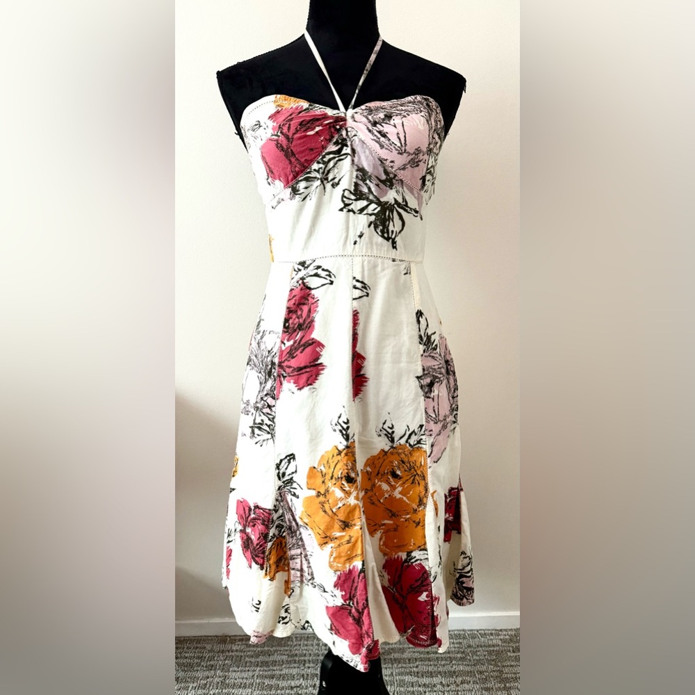 Odille from Anthropology halter midi